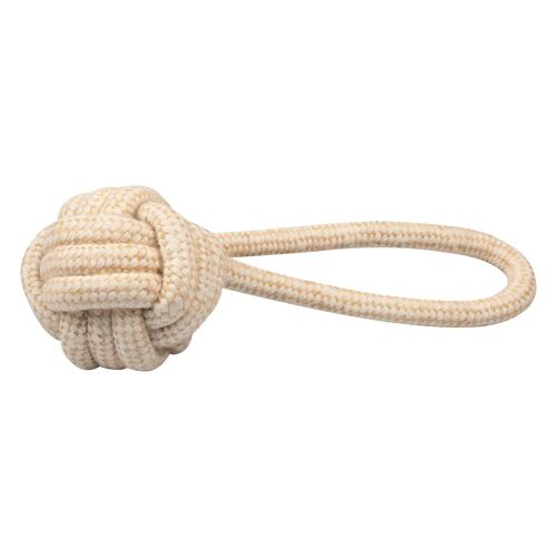 Balle Avec Corde Dogu 31x12 Cm Mixte Beige