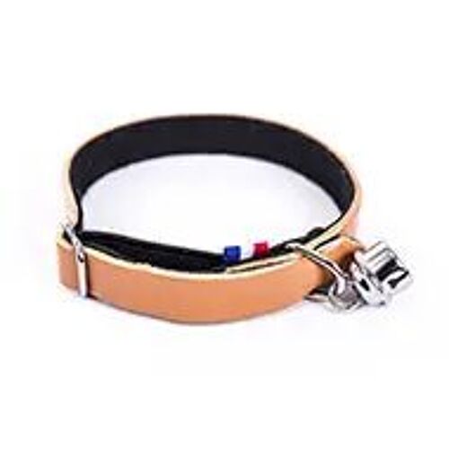 Collier Pour Chat En Cuir Feutrine Martin Sellier Tu Mixte Beige