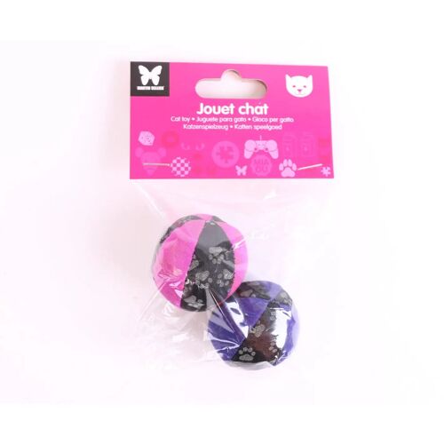 Balle Pour Chat Martin Sellier (X2) Tu Mixte Multicolore