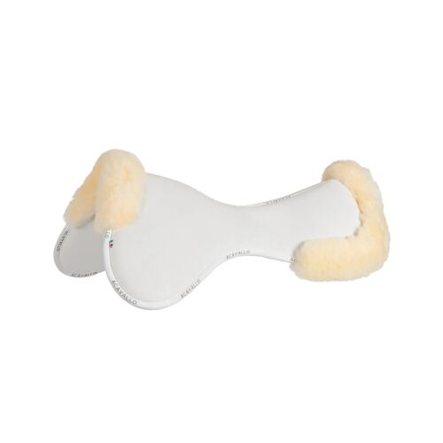 Coussinets Pour Cheval En Mousse Acavallo Close Contact Memory Tu Mixte Blanc