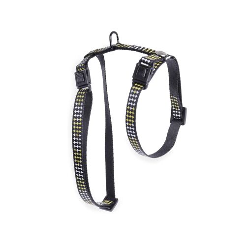 Harnais Pour Chat Avec Croisillons Réfléchissants Martin Sellier 10x35/50 Cm Mixte Jaune