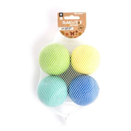 Jouet Pour Chien Martin Sellier Rubb'n Soft (X4) M Mixte Multicolore