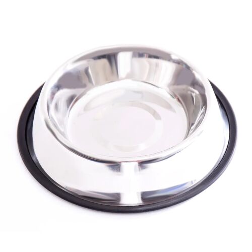 Gamelle Pour Chat Inox Antidérapante Martin Sellier 1,8 L Mixte Argenté