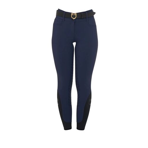 Pantalon Équitation Full Grip Femme Equestro 48 Femme Bleu