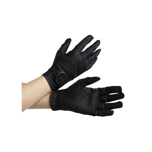 Gants D'équitation Femme Montar 2nd Skin Tech Mesh Taille 8,5 Femme Noir