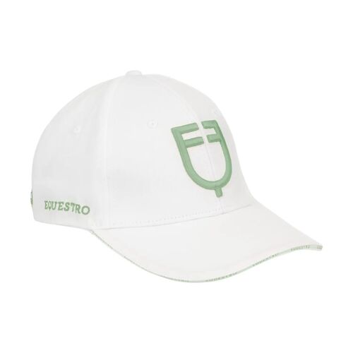 Casquette De Baseball Equestro Tu Mixte Blanc