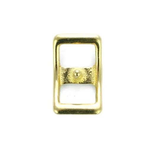 Boucle De Ceinture En Laiton Umbria Equitazione Perno 1,9 Cm Mixte Doré