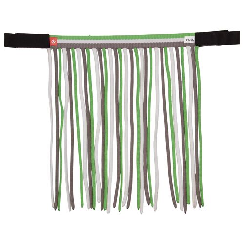 Masque Anti-Mouches Nylon Avec Scratch Pour Cheval Imperial Riding Poney Mixte Vert