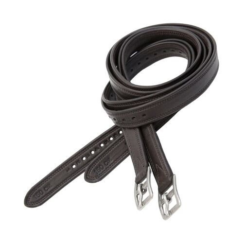 Étrivières Pour Cheval En Cuir Kieffer Elefant-Soft Ii 25 Mm 150 Cm Mixte Marron