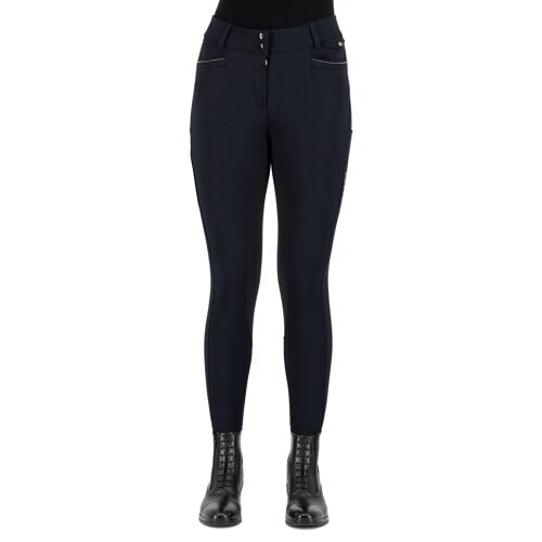 Pantalon Équitation Full Grip Femme Euro-Star Arielle Connect 80 Femme Noir