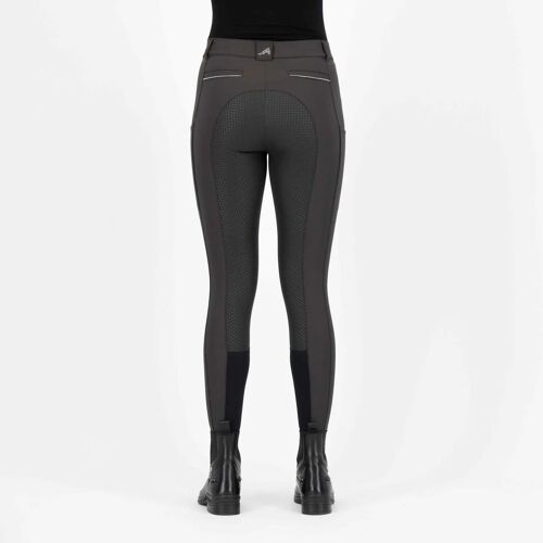 Pantalon Équitation Full Grip Femme Euro-Star Arista Diamond 40 Femme Marron