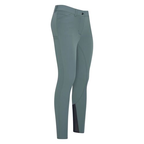 Pantalon Équitation Full Grip Femme Euro-Star Arista Fashion Diamond 44 Femme Vert