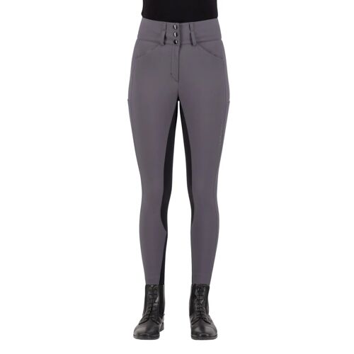Pantalon Équitation Full Grip Femme Euro-Star Aurelia Connect 38 Femme Gris