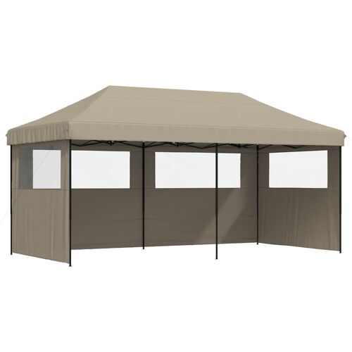 Vidaxl Tente De Fête Taupe 292 X 580 X 315 Cm Tissu Oxford