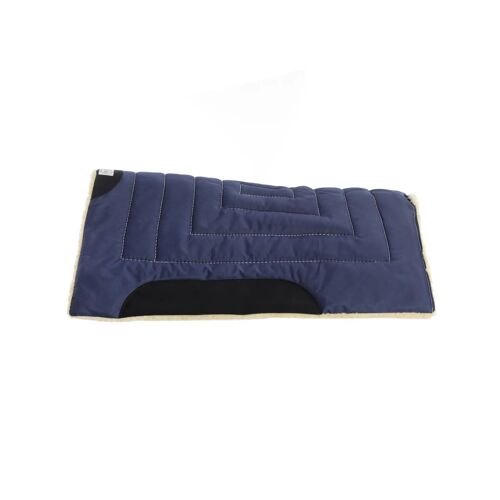 Tapis De Dressage Pour Cheval Pool's Western Cordura Tu Mixte Bleu