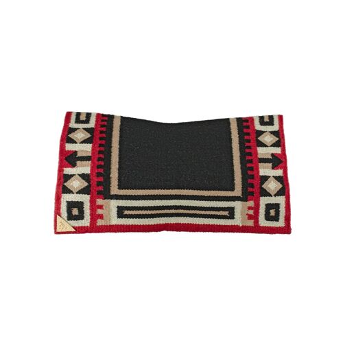 Tapis De Selle Pour Cheval Pool's Star Pro 97x87 Cm Mixte Rouge