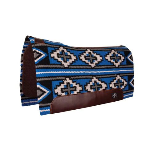 Tapis De Selle Pour Cheval Professional's Choice Fuse Navajo Tu Mixte Bleu