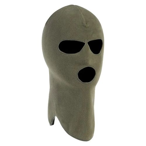 Cagoule Polaire 3 Trous Percussion Unie Tu Mixte Vert