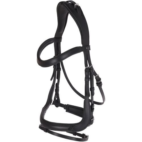 Bride Équitation Covalliero Anatomic Cob Mixte Noir