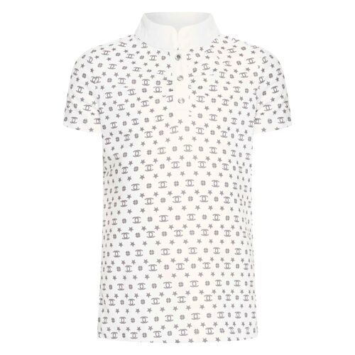 Maillot Équitation Technique Enfant Imperial Riding Roxy 6 Ans Mixte Blanc