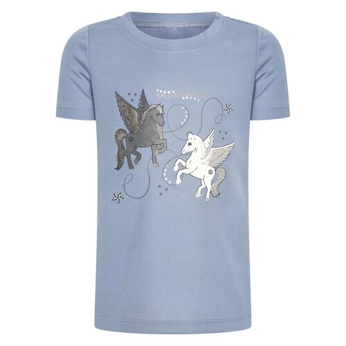 T-Shirt Fille Imperial Riding Sky 8 Ans Femme Bleu