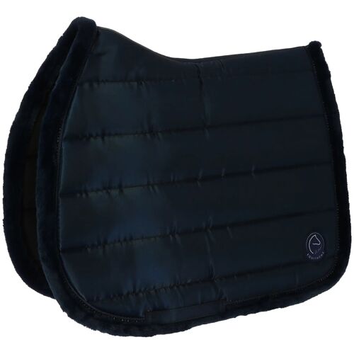 Tapis De Selle Pour Cheval Equithème Studio Full Mixte Bleu