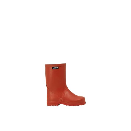 Chaussures Bottes De Pluie Enfant Aigle French Lolly Nlmixte Rouge