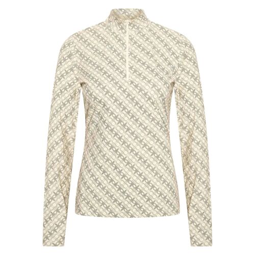 Maillot Équitation Technique Avec Protection Uv Femme Hv Polo Manja Xs Femme Beige