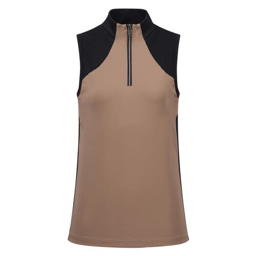 Maillot Équitation Technique Sans Manches Femme Hv Polo Mara M Femme Marron