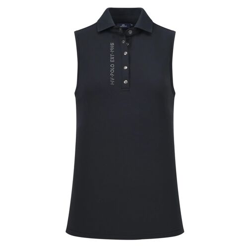 Polo D'équitation Sans Manches Femme Hv Polo Myrthe L Femme Noir
