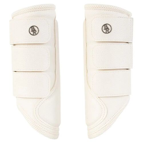 Guêtres Fermées Pour Cheval Br Equitation Majestic Mesh L Mixte Blanc