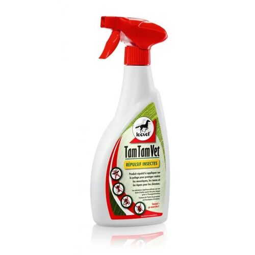 Spray Répulsif Insectes Pour Cheval Leovet Tam Tam Vet 550 Ml Mixte Blanc
