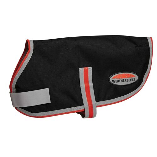 Manteau Pour Chien Weatherbeeta Comfitec 1200d Therapy-Tec 25 Cm Mixte Noir