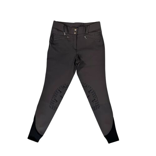 Pantalon Équitation Mid Grip Femme Pénélope Rocky 38 Femme Gris