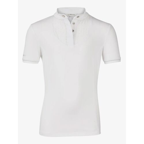 Chemise Concours D'équitation Fille Lemieux Rider Belle 11/12 Ans Femme Blanc