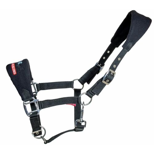 Licol Pour Cheval En Nylon Avec Rembourrage En Polaire Karlslund 5x26x30 Cm Mixte Noir