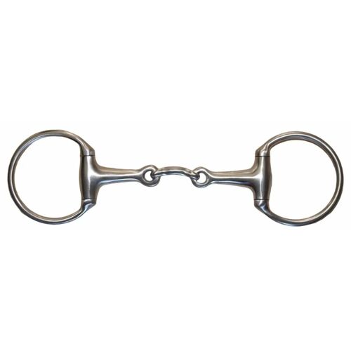 Mors 2 Anneaux Pour Cheval Karlslund Máni Bit 10,5 Cm Mixte Argenté
