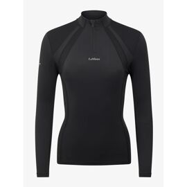 Maillot Équitation Manches Longues Femme Lemieux Mia Base Layer 34 Femme Noir