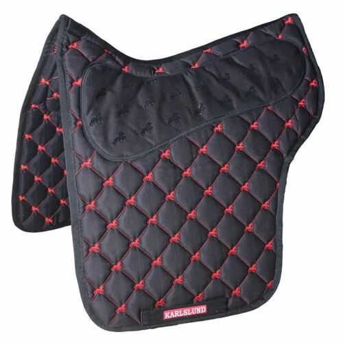 Tapis De Selle Pour Cheval Karlslund Glói 58x54x5 Cm Mixte Noir