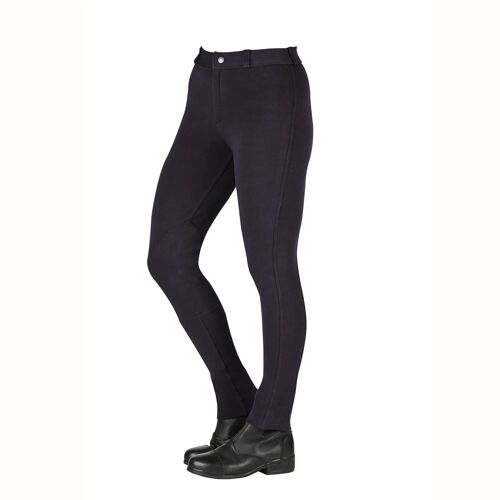 Pantalon Équitation Coton Femme Weatherbeeta Saxon Jodhpurs Ii Xs Femme Noir