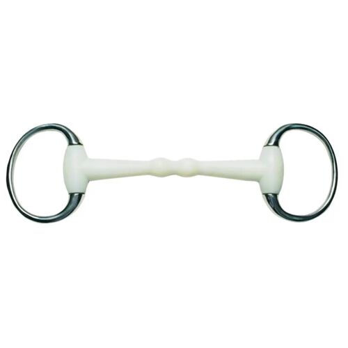 Mors À Filet Pour Cheval Weatherbeeta Korsteel Flexi Mullen Mouth 11,5 Cm Mixte Blanc