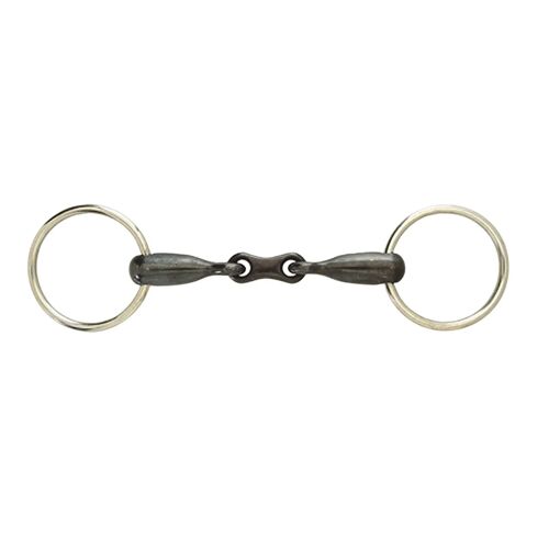 Mors À Filet, À Anneau Libre Sweet Iron À Maillons Français Pour Cheval Weatherbeeta Korsteel 14 Cm Mixte Bronze