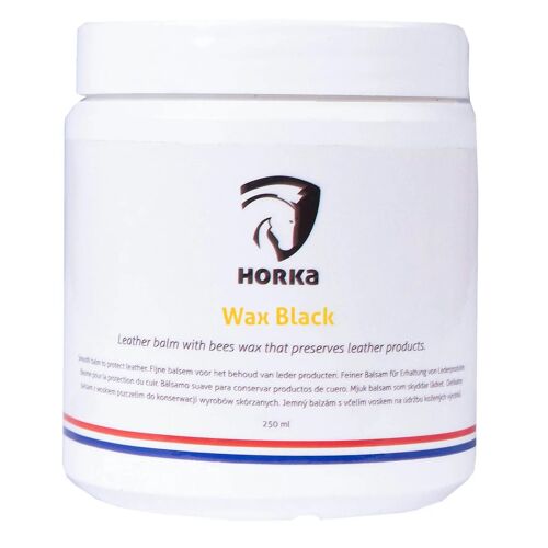 Baume Pour Cuir Équitation Horka 250 Ml Mixte Noir