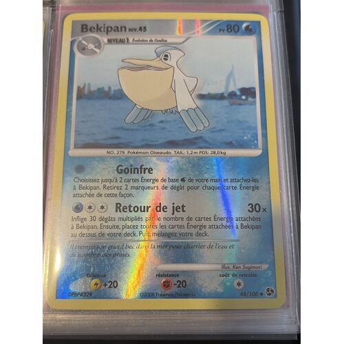 Carte Pokemon - Bekipan 48/106 - Reverse - D&P Duels Au Sommet - Fr 