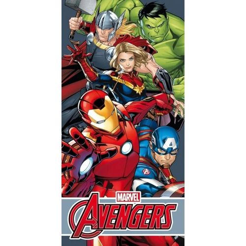 Serviette De Plage Marvel Avengers - 70 X 140 Cm