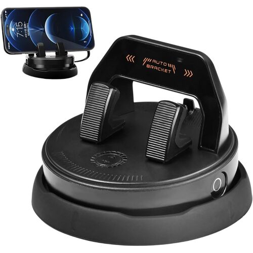 Kalanka-Rotatif À 360° Porte Téléphone Voiture Tableaux De Bord Accroche Telephone Voiture Avec Base En Silicone Antidérapante Stable Phone Holder Car Pour Différents Modèles Et Marques De Téléphones