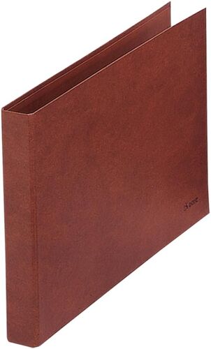 Classeur Cuir Doubl¿¿ 2 Anneaux De 25 Mm Format Feuillet Paysage