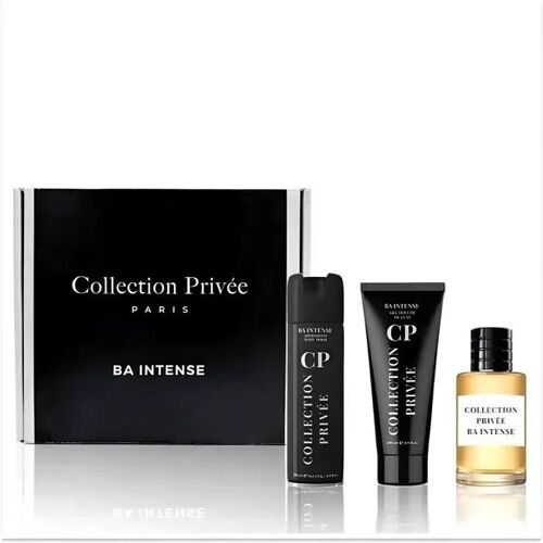 Collection Privée Coffret Bois D'arg Intense Mixte Parfum 100ml + Déodorant 200ml +Gel Douche 150ml 