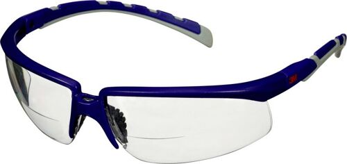 S2025af-blu Lunettes De Protection Avec Protection Anti-buée, Avec Protection Anti-rayures Bleu, Gris En 166 Din 166 - 3m