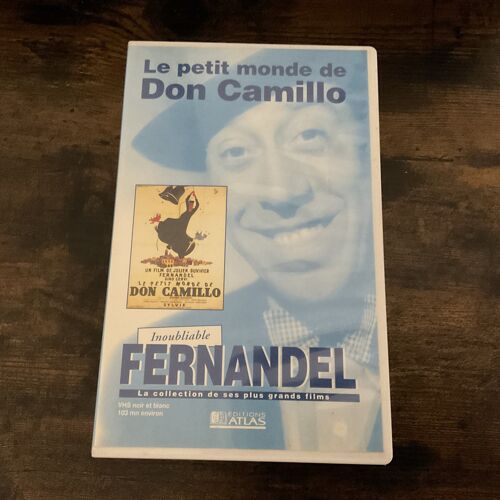 Vhs Le Petit Monde De Don Camillo – Fernandel – Éditions Atlas